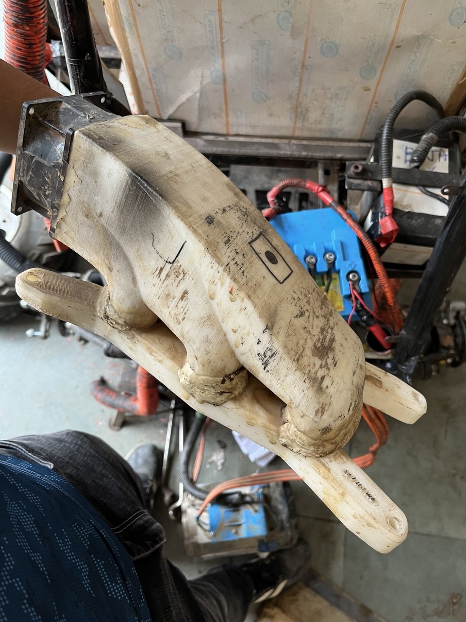 FDM-printed jet-impingement manifold on e-BAJA car